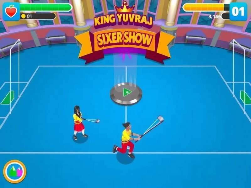 King Yuvraj Sixer Show Game Screenshot